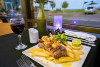 The locally renowned Seasons Restaruarant - open daily for breakfast and dinner.  Great views!